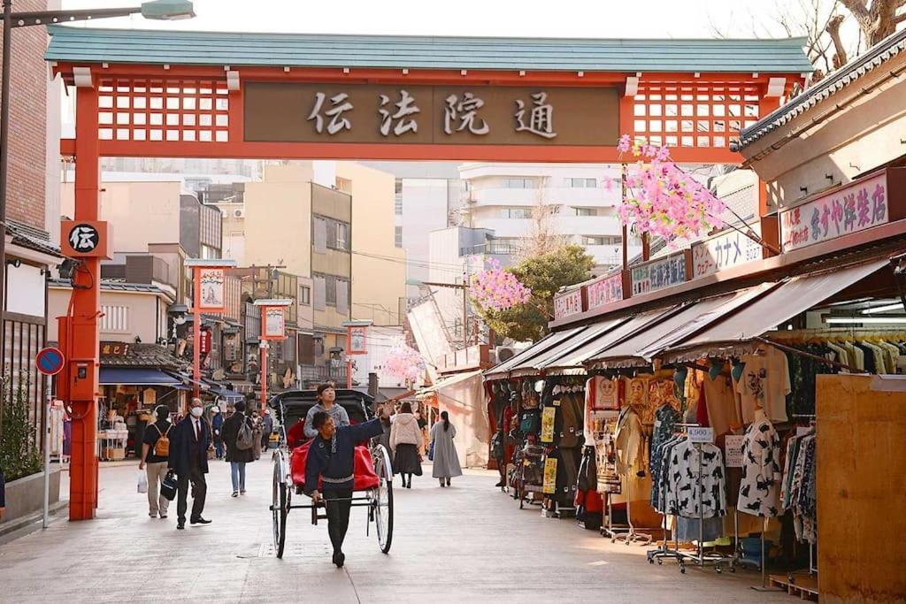 Apartamento 403 Oshiage Sta 3Mins Walk! Wi-Fi & Elevator 4Pax Tokio Exterior foto