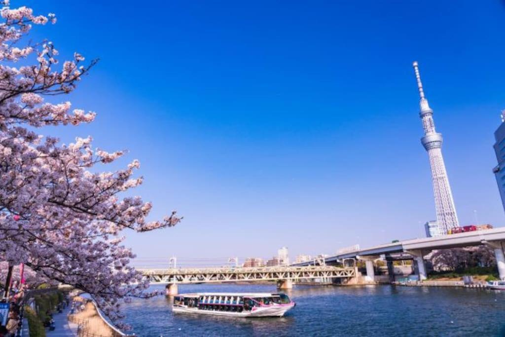 Apartamento 403 Oshiage Sta 3Mins Walk! Wi-Fi & Elevator 4Pax Tokio Exterior foto