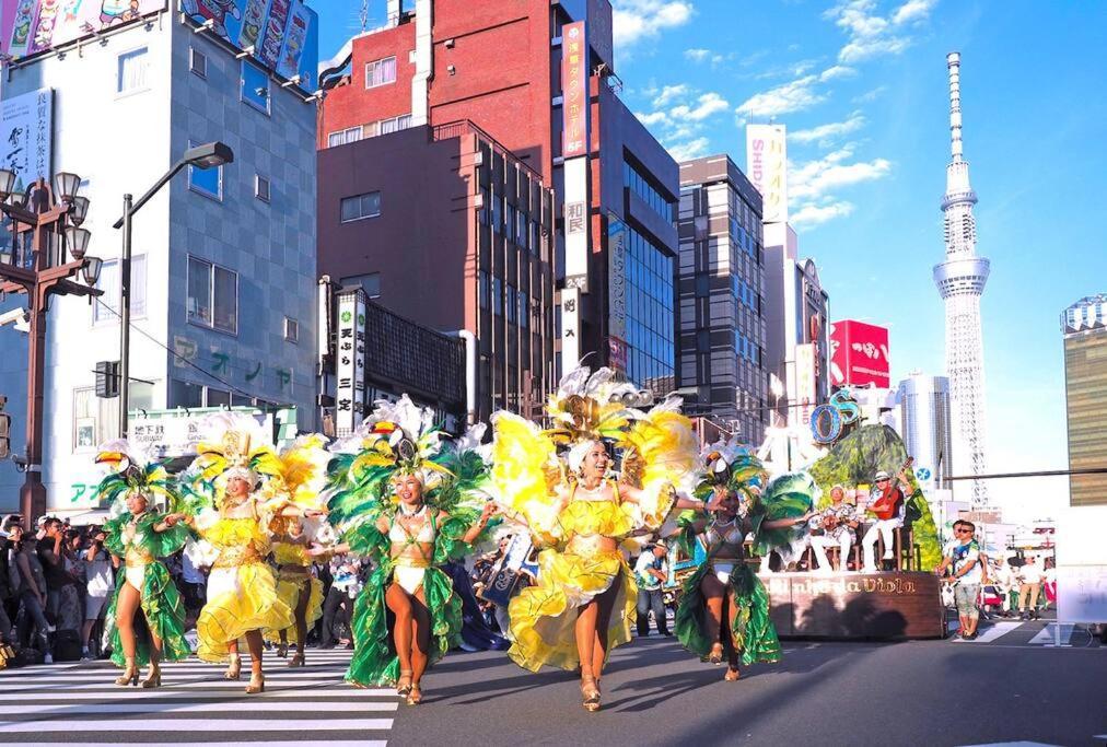Apartamento 403 Oshiage Sta 3Mins Walk! Wi-Fi & Elevator 4Pax Tokio Exterior foto