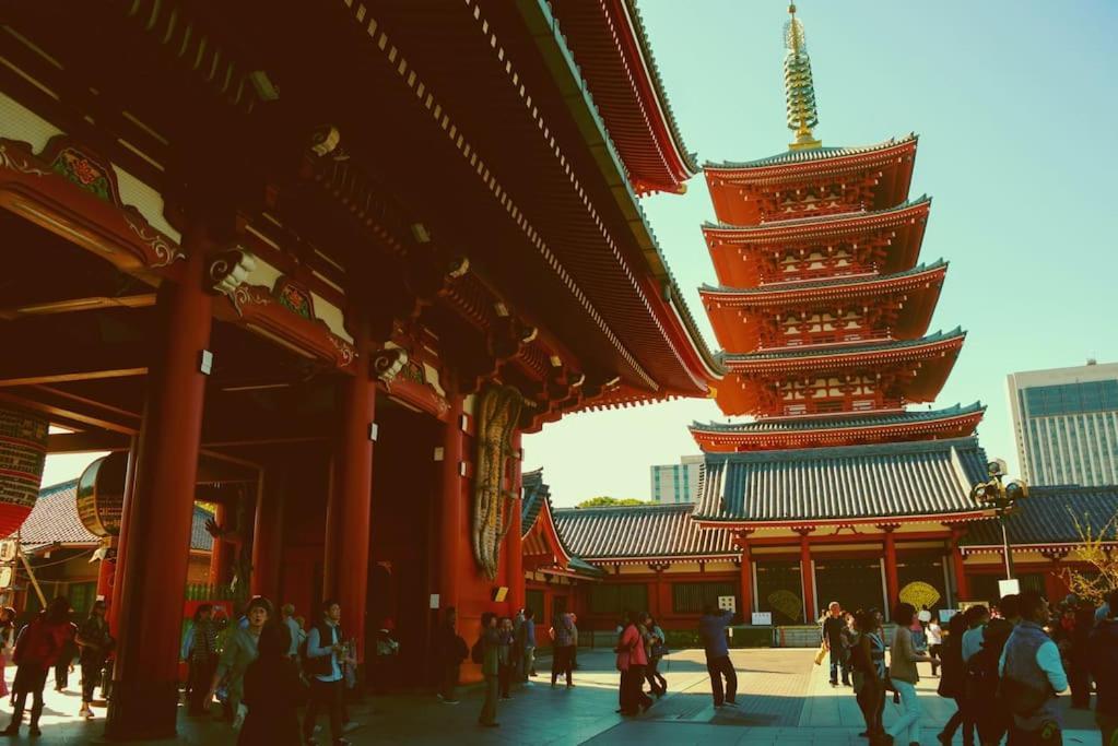 Apartamento 403 Oshiage Sta 3Mins Walk! Wi-Fi & Elevator 4Pax Tokio Exterior foto
